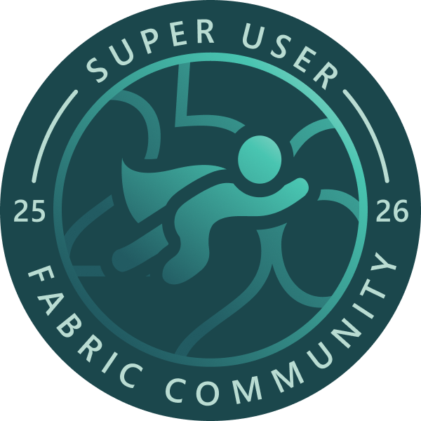 Power BI & Microsoft Fabric Community Super User Badge